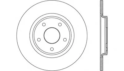 Тормозной диск ADAPTIVE OPEN PARTS купить