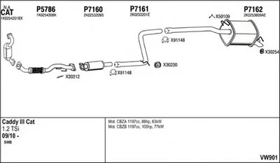 Система выпуска ОГ FENNO купить