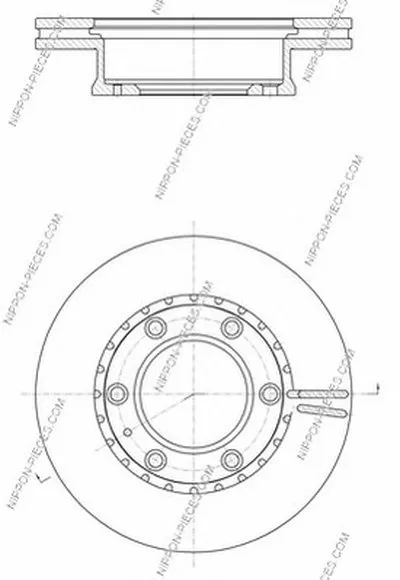 Тормозной диск NPS купить