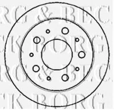 Тормозной диск BORG & BECK купить