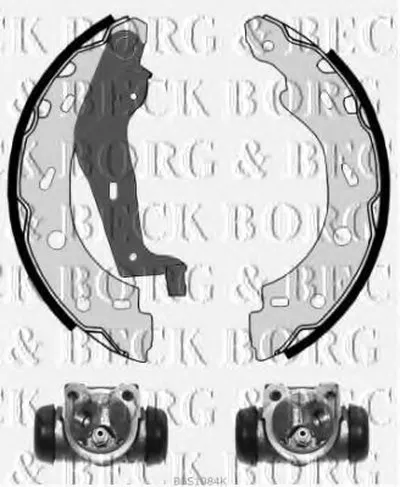 Комплект тормозных колодок BORG & BECK купить