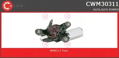 Двигатель стеклоочистителя GENUINE SERIES CASCO купить