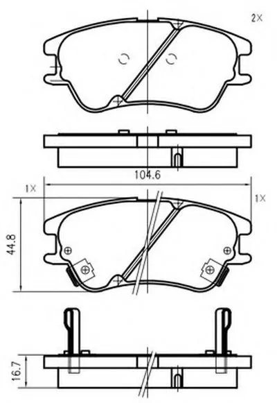 Комплект тормозных колодок, дисковый тормоз VEMA купить