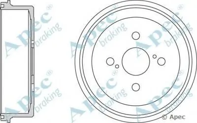 Тормозной барабан APEC braking купить