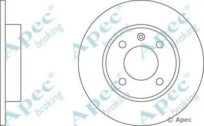 Тормозной диск APEC braking купить