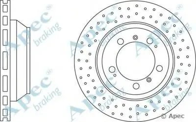Тормозной диск APEC braking купить