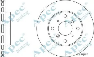 Тормозной диск APEC braking купить