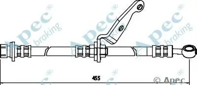 Тормозной шланг APEC braking купить