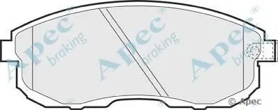 Комплект тормозных колодок, дисковый тормоз APEC braking купить