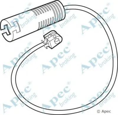 Указатель износа, накладка тормозной колодки APEC braking купить