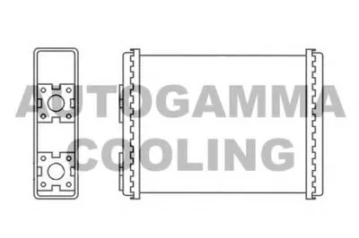 Теплообменник, отопление салона AUTOGAMMA купить