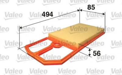 Воздушный фильтр VALEO купить