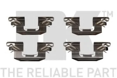 Комплектующие, колодки дискового тормоза NK купить