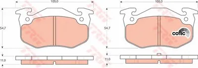 Комплект тормозных колодок, дисковый тормоз Dr!ve+ купить