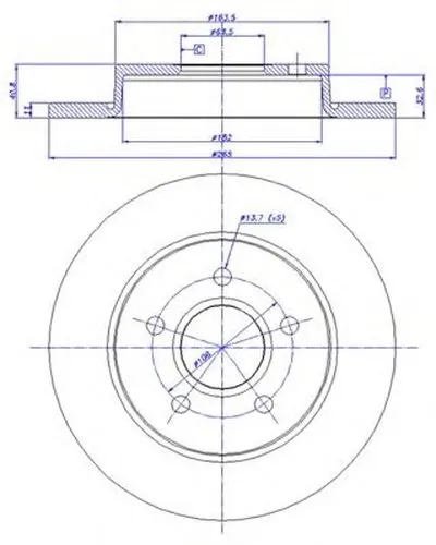 Тормозной диск CAR купить