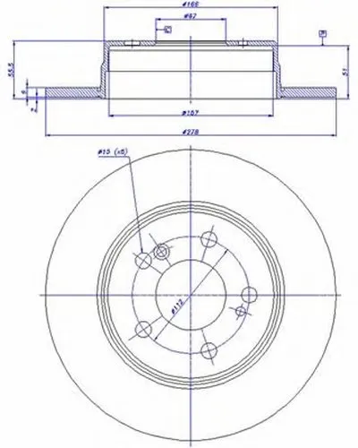 Тормозной диск CAR купить