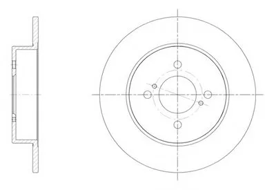 Тормозной диск KAWE купить