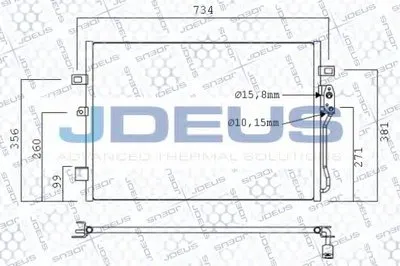 Конденсатор, кондиционер JDEUS купить