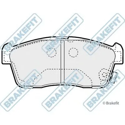 Комплект тормозных колодок, дисковый тормоз Brake Fit APEC braking купить