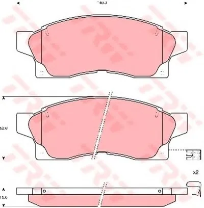 Комплект тормозных колодок, дисковый тормоз Dr!ve+ купить