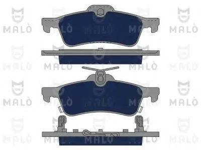 Комплект тормозных колодок, дисковый тормоз MALÒ купить