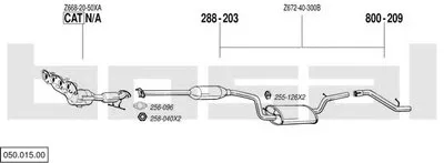 Система выпуска ОГ BOSAL купить