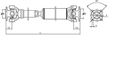 Карданный вал, главная передача SPIDAN купить