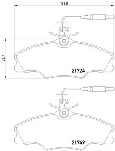 Комплект тормозных колодок, дисковый тормоз HELLA купить
