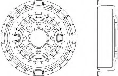Тормозной барабан HELLA купить