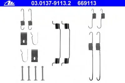 Комплектующие, тормозная колодка ATE купить