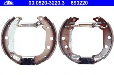 Комплект тормозных колодок Original ATE TopKit ATE купить