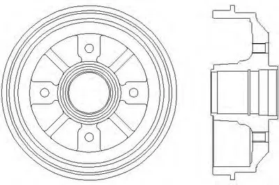 Тормозной барабан TEXTAR купить