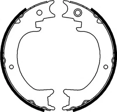 Комплект тормозных колодок, стояночная тормозная система MINTEX купить