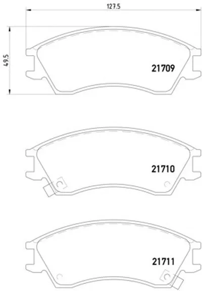 Комплект тормозных колодок, дисковый тормоз HELLA PAGID купить