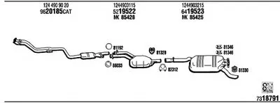 Система выпуска ОГ WALKER купить