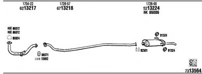 Система выпуска ОГ WALKER купить