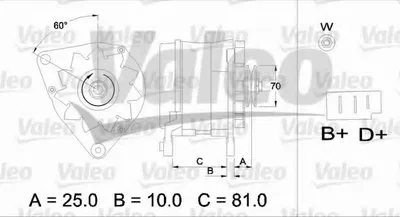 Генератор VALEO купить
