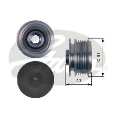 Механизм свободного хода генератора DriveAlign® GATES купить