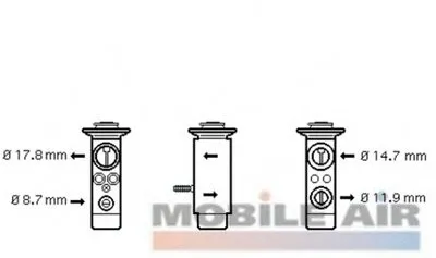 Расширительный клапан, кондиционер VAN WEZEL купить