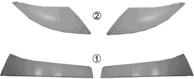 Рама фары VAN WEZEL купить