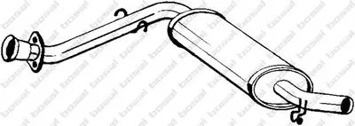 Предглушитель выхлопных газов BOSAL купить