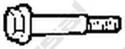 Болт, система выпуска BOSAL купить