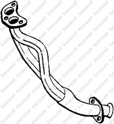 Труба выхлопного газа BOSAL купить