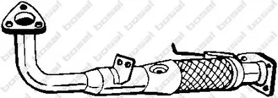 Труба выхлопного газа BOSAL купить