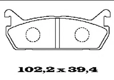 Комплект тормозных колодок, дисковый тормоз FTE купить