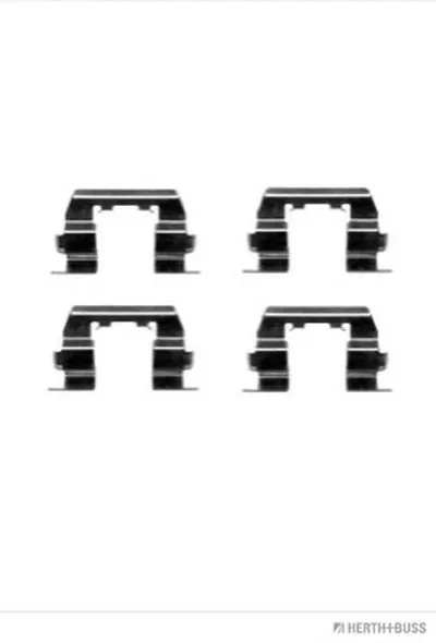 Комплектующие, колодки дискового тормоза HERTH+BUSS JAKOPARTS купить