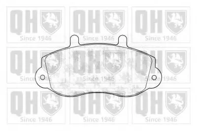 Комплект тормозных колодок, дисковый тормоз QUINTON HAZELL купить