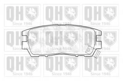 Комплект тормозных колодок, дисковый тормоз QUINTON HAZELL купить