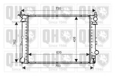 Радиатор, охлаждение двигателя QUINTON HAZELL купить