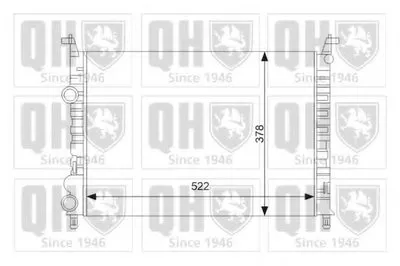 Радиатор, охлаждение двигателя QUINTON HAZELL купить